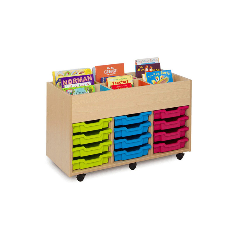 The Candy Colours Range – 6 Bay Kinderbox Trays Unit