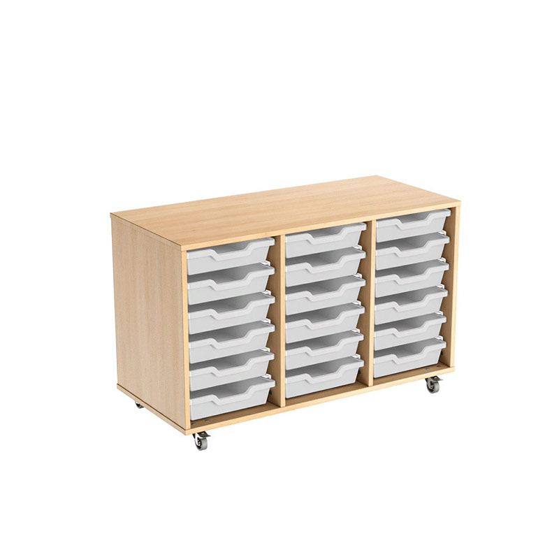 Colorstor Premium Tray Storage – 18 Tray Triple Unit