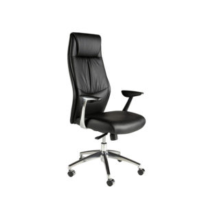 Chelsea Executive Black Leather Look Chair