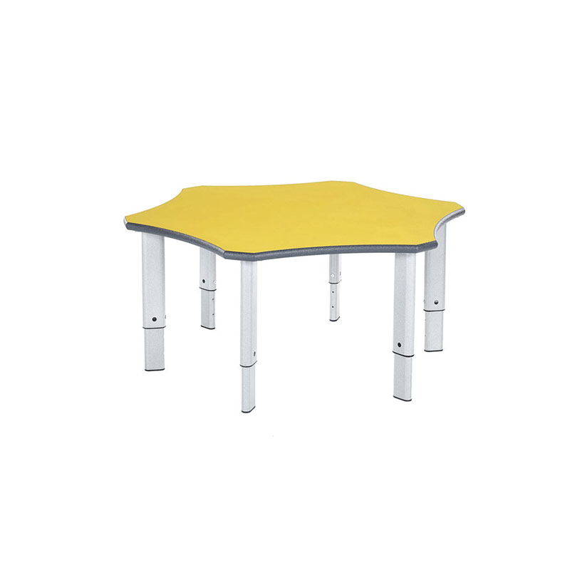 Primary Height Adjustable Tables – Clover shape