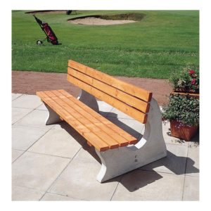 Cotswold Park Bench ( With back)