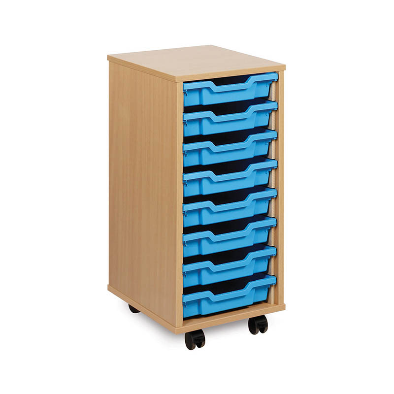 8/16 Tray Storage Unit – Without Doors