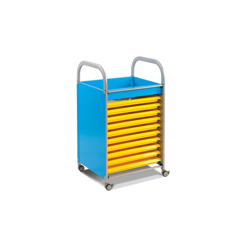 CalStor Art Storage – Shallow tray art trolley