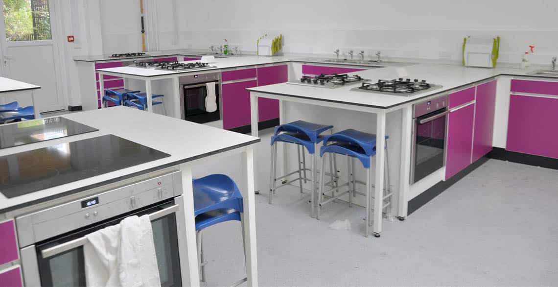 Sharples School Food Technology Room Refurb