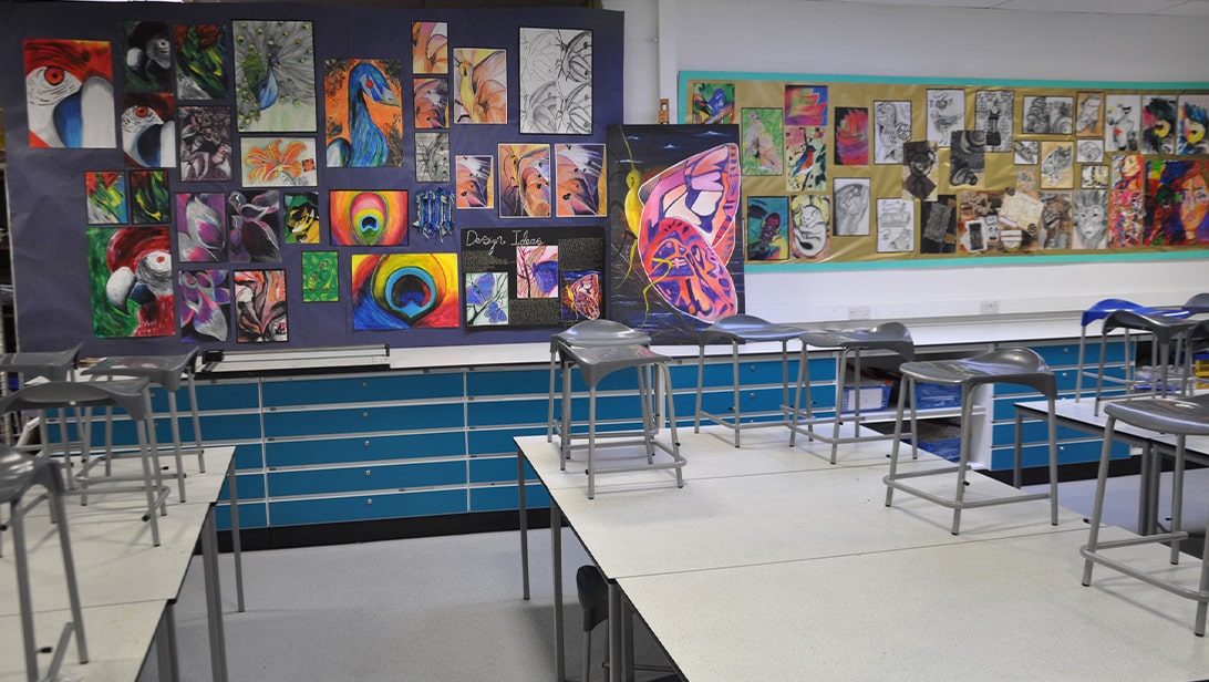 Bespoke art rooms for schools