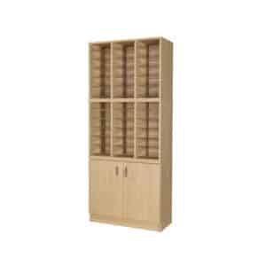Pigeon Hole Units - 36 hole & cupboard