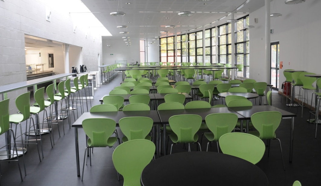 Dinas Bran high school refurbishment